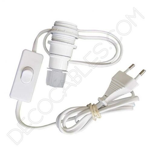 Tapón de plástico adaptador portalámparas para botellas