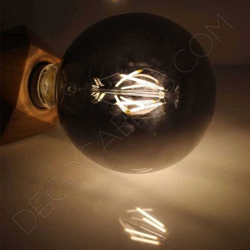 Bombilla filamento Led Globo Smoky 95mm 2 Bombilla filamento Led Globo Smoky 95mm 2