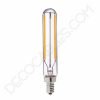Bombilla tubular filamento LED casquillo E14 3W 4 Bombilla tubular filamento LED casquillo E14
