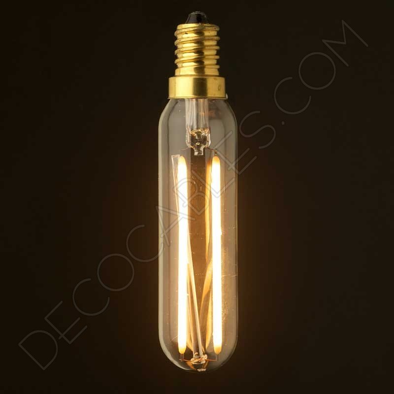 Bombilla tubular filamento LED casquillo E14 Bombilla tubular filamento LED casquillo E14