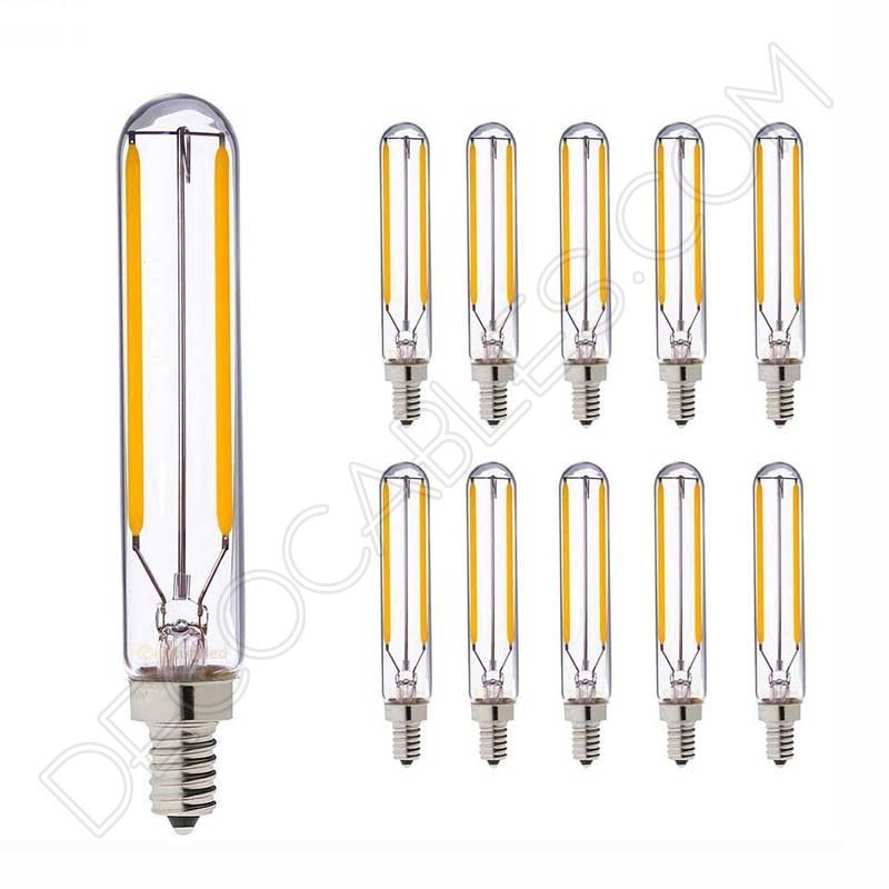 Bombilla tubular filamento LED casquillo E14 Bombilla tubular filamento LED casquillo E14
