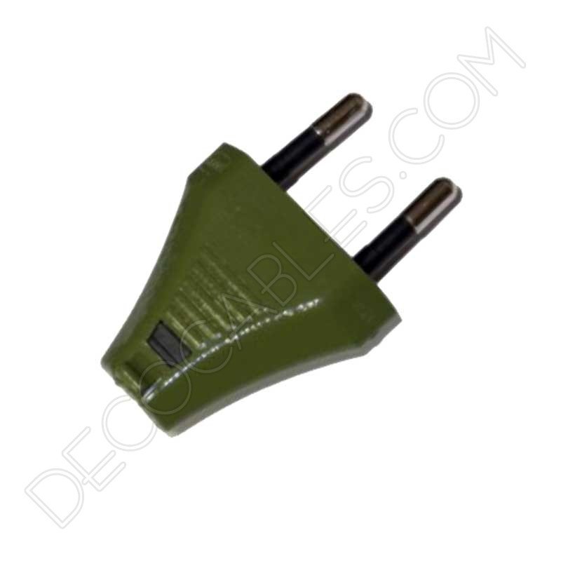 Clavija-decorativa-verde-02 Clavija decorativa para lámparas (varios colores) 1