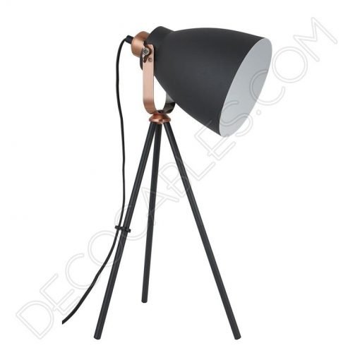 Lámpara de escritorio Vintage modelo trípode 4 Lámpara de escritorio Vintage modelo tripode