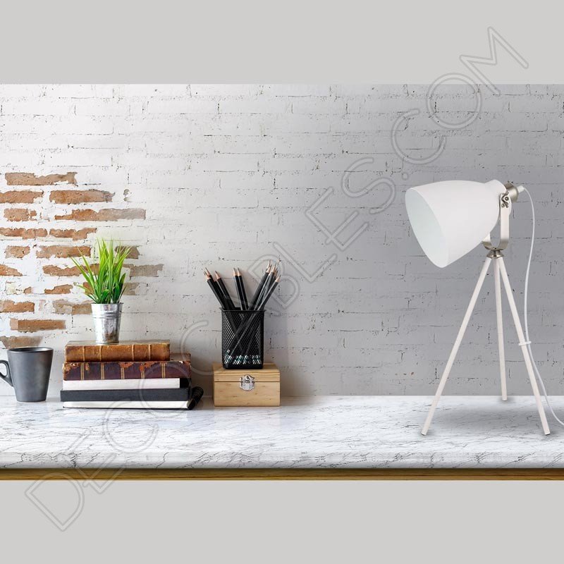 Lámpara de escritorio Vintage modelo tripode Lámpara de escritorio Vintage modelo tripode