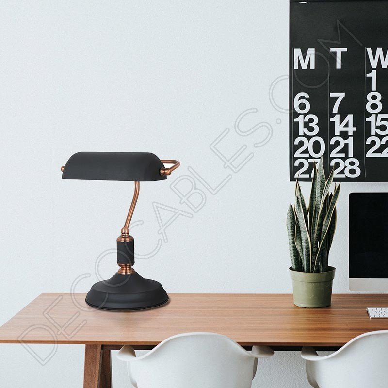 Lámpara decorativa de mesa de oficina y gabinete Vintage Lámpara decorativa de mesa de oficina y gabinete Vintage