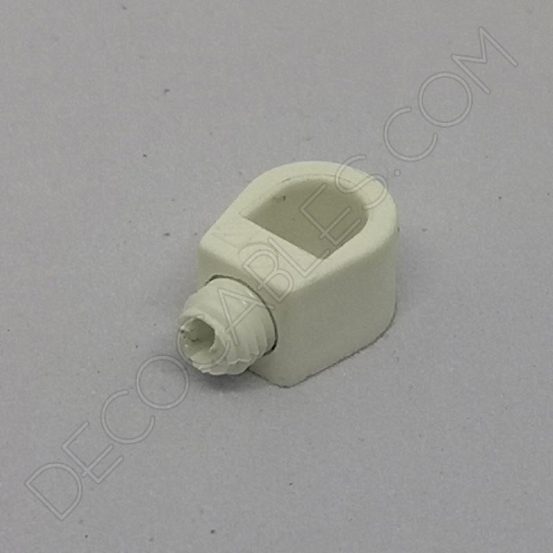 Presa cables plástico para sujeción interna del cable color blanco Presa cables plástico para sujeción interna del cable color blanco