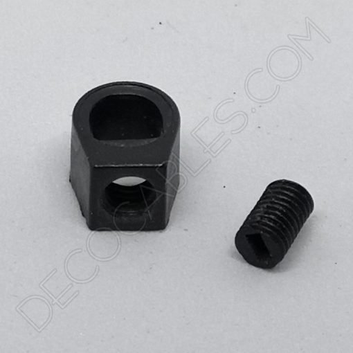 Presa cables plástico para sujeción interior 5 Presa cables plástico para sujeción interna del cable color negro