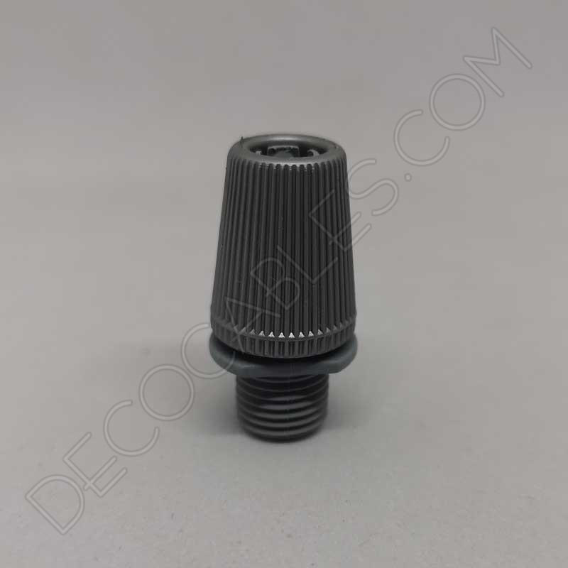 Presa cables plástico gris Presa cables plástico gris