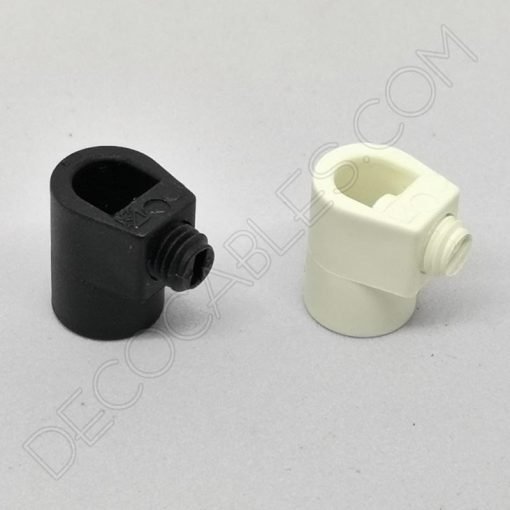 Presa cables plástico para tubo roscado