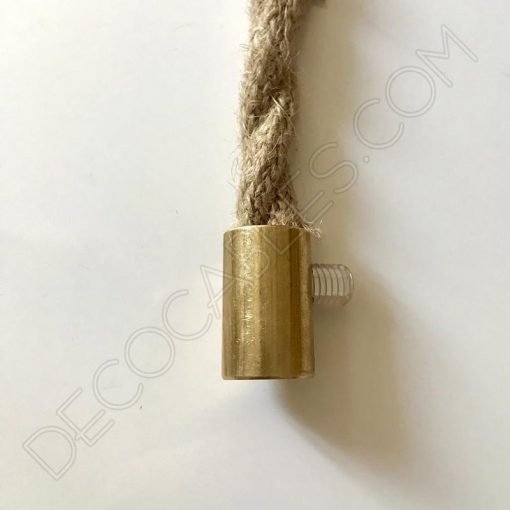 Presa cables de latón especial para cable de cuerda