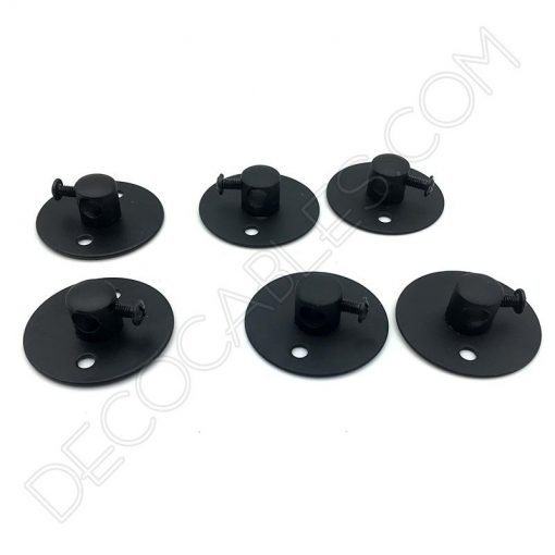 Sujeción metálica para cables