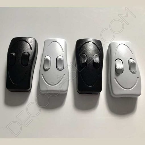 interruptor de paso doble para lámparas con focos independientes