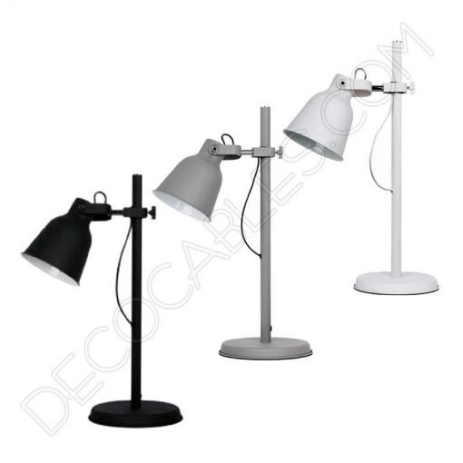 lámpara de mesa de escritorio retro vintage