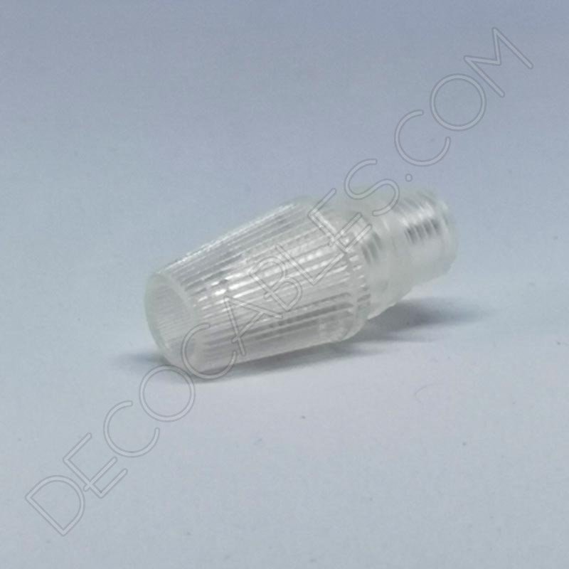 Presa cable plástico transparente Presa cable plástico transparente