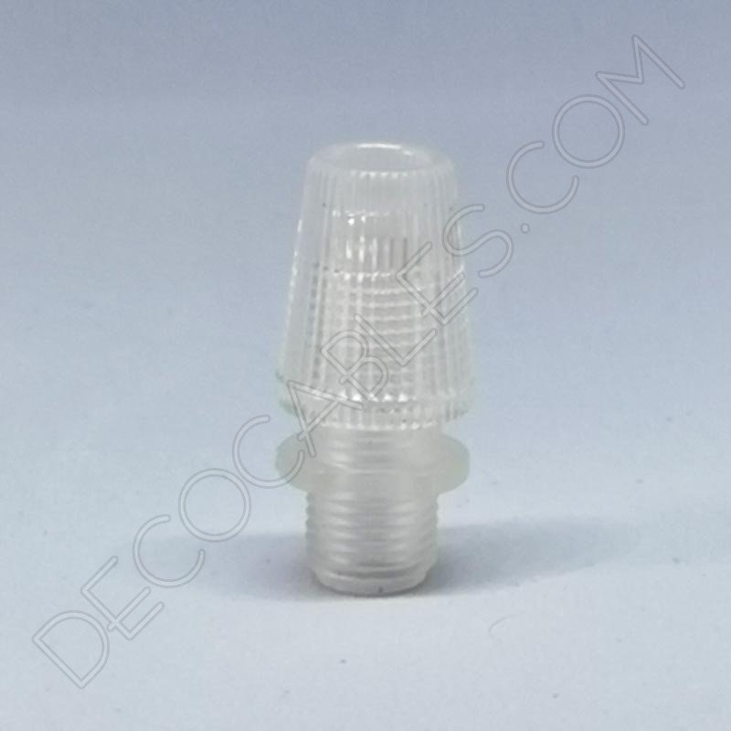 Presa cable plástico transparente Presa cable plástico transparente