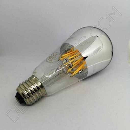 Bombilla Pebetero filamento Led espejo plata 5 Bombilla Pebetero filamento Led espejo plata 2