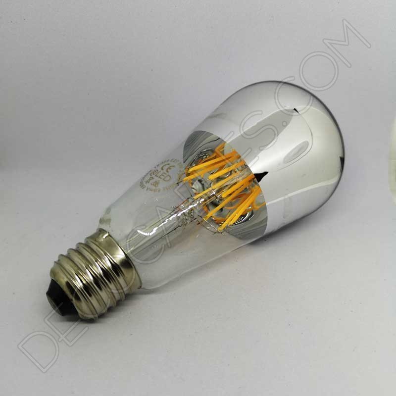 Bombilla-pebetero-led-espejo-plata-02 Bombilla Pebetero filamento Led espejo plata 1