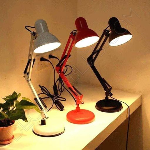 Lámpara flexo de escritorio articulada Antígona (Plata) 3 Flexo de escritorio articulable Antígona varios colores