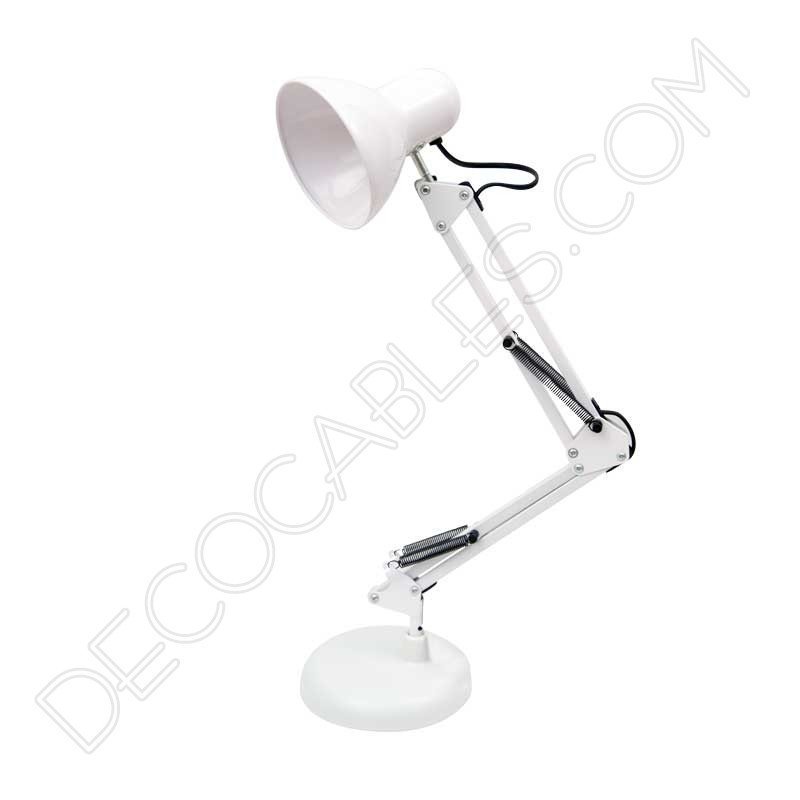 Flexo de escritorio articulable Antígona color blanco Flexo de escritorio articulable Antígona color blanco