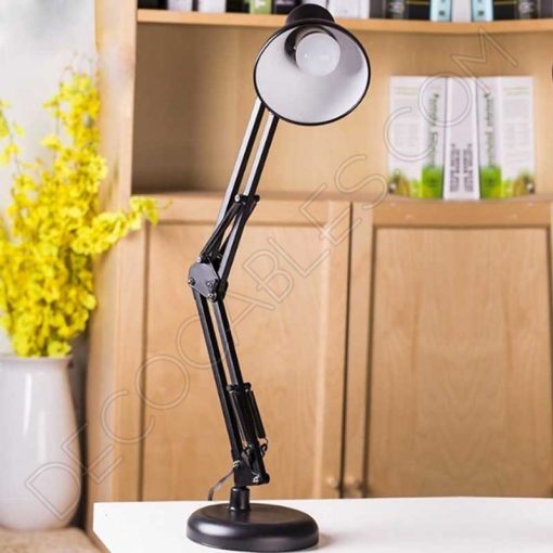 Flexo de escritorio articulable Antígona color negro