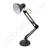 Lámpara flexo de escritorio articulada Antígona (Negra) 7 Flexo de escritorio articulable Antígona color negro