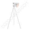 Lámpara de pie modelo Trípode blanca 5 Lámpara de pie modelo trípode