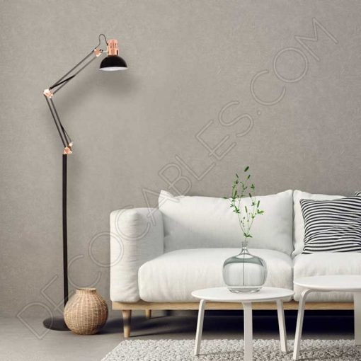 Lámpara flexo de pie Antígona articulable