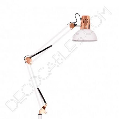 Lámpara flexo de pie Antígona articulable