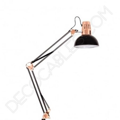 Lámpara flexo de pie Antígona articulable