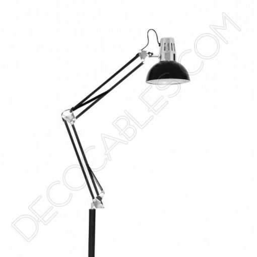 Lámpara flexo de pie Antígona articulable