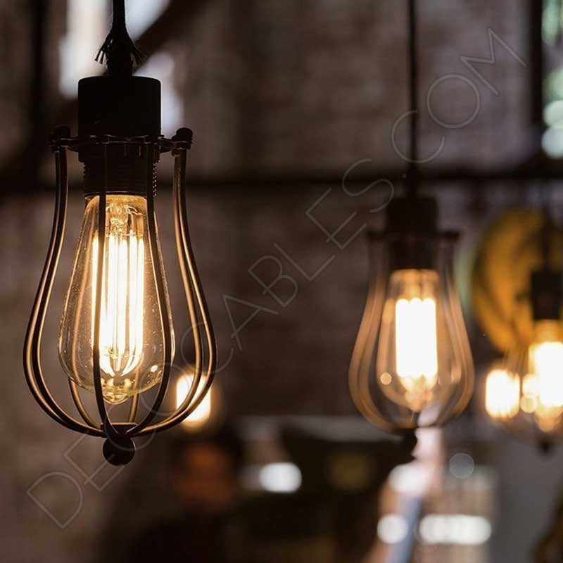 Bombilla decorativa de filamento led modelo pebetero gold cristal ámbar e27 4w Bombilla decorativa de filamento led modelo pebetero gold cristal ámbar e27 4w