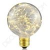 Bombilla led decorativa globo Starlight E27 13 Bombilla led globo startlight con ristra de diodos led