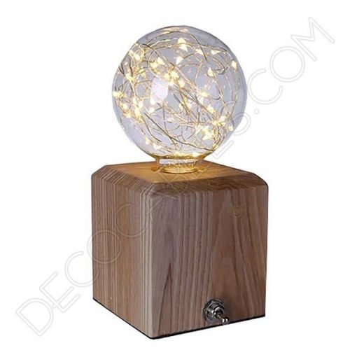 Bombilla led decorativa globo Starlight E27 7 Bombilla led globo startlight con ristra de diodos led