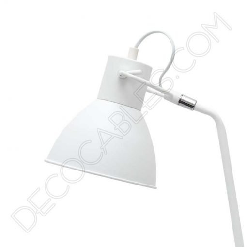 Lámpara flexo de escritorio estilo nórdico modelo Estonia 3 Flexo de estilo nórdico contemporáneo en color blanco modelo Estonia 1xE27