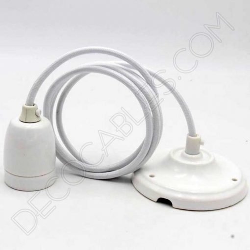 Lámpara colgante de cerámica 9 Lámpara colgante cerámica vintage