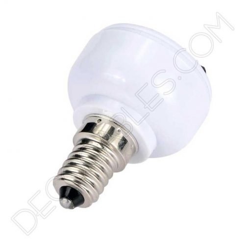 Adaptador convertidor casquillo E14 a enchufe europeo y americano 2 Adaptador convertidor casquillo e14 a enchufe europeo y americano