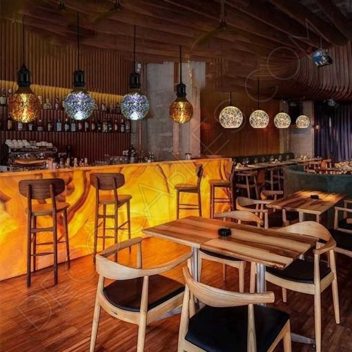 Bombilla led decorativa globo fuegos artificiales 3D 7 Bombilla globo led efecto fuegos artificiales 3D 4W E27