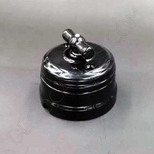 Interruptor de porcelana Vintage 2 Interruptor de porcelana retro estilo vintage