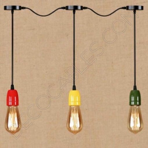 Soporte de techo distribuidor (varios colores) 4 Soporte de techo distribuidor para lámparas