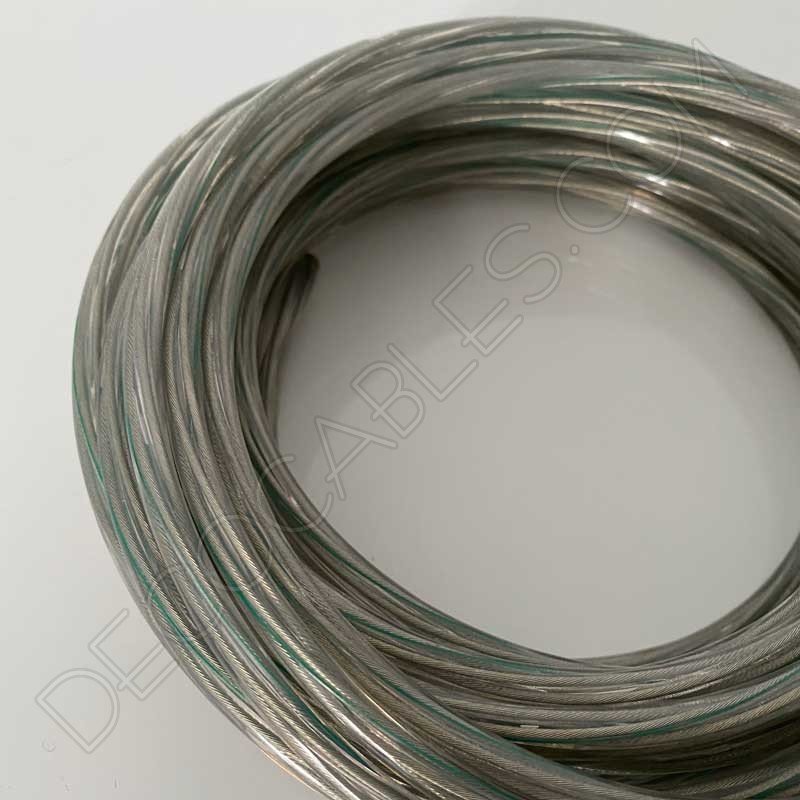 cable eléctrico de silicona transparente 3x0.75 cable eléctrico de silicona transparente 3x0.75