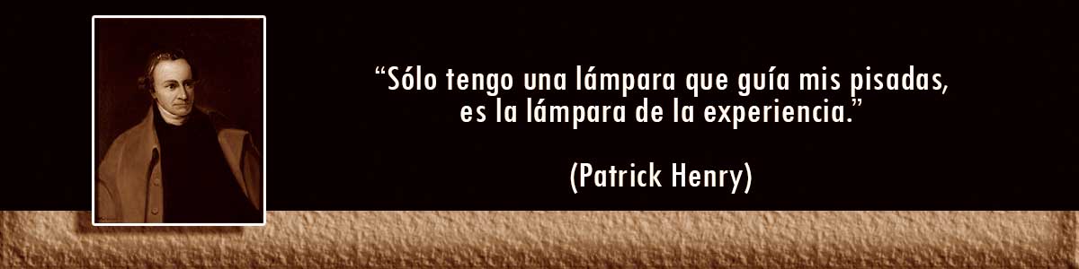 Patrick Henry Lámparas Decocables