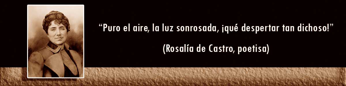 Rosalía de Castro lámparas Decocables