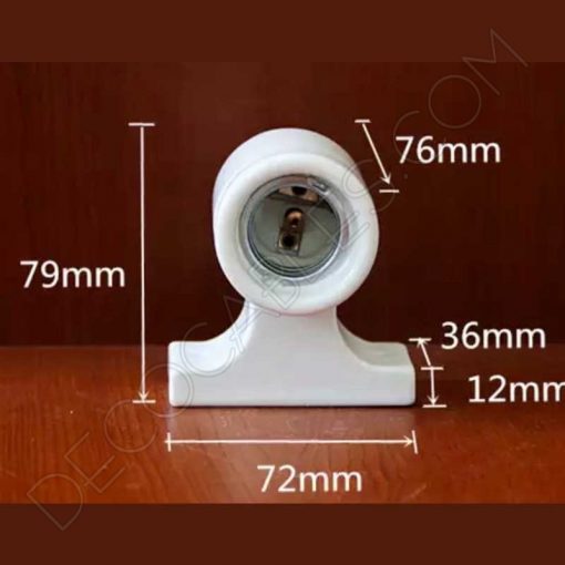 Aplique de pared porcelana