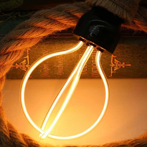 Bombilla led globo doble filamento serie Art Geométrica 2 Bombilla filamento led globo doble filamento serie Art Geométrica