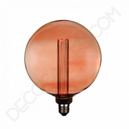 Bombilla Edison globo maxi decorativa Vintage ámbar