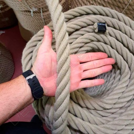 cable de soga sintético para exterior imitación cuerda de cáñamo