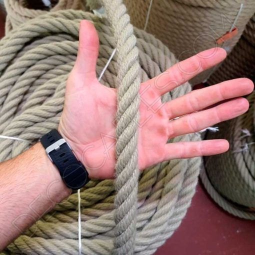 cable de soga sintético para exterior imitación cuerda de cáñamo