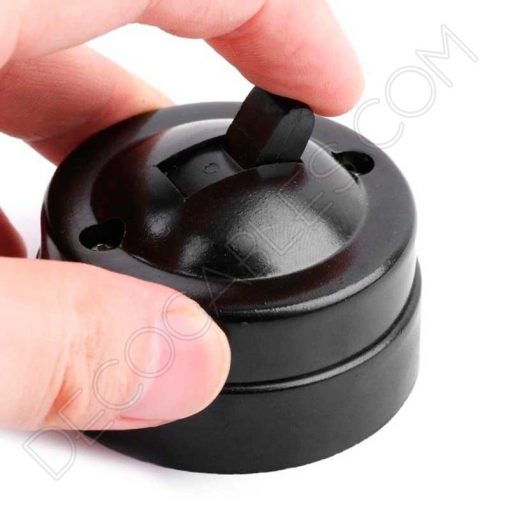 Interruptor de superficie estilo Retro Vintage 8 Interruptor de superficie estilo retro vintage en baquelita