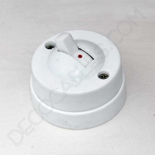 Interruptor de superficie estilo Retro Vintage 9 Interruptor de superficie estilo retro vintage en baquelita