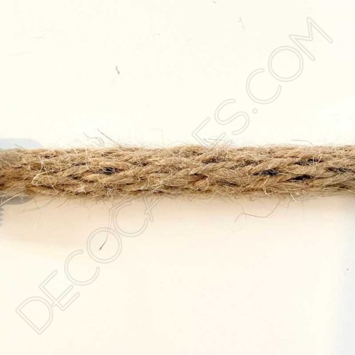 Cable eléctrico yute semi trenzado